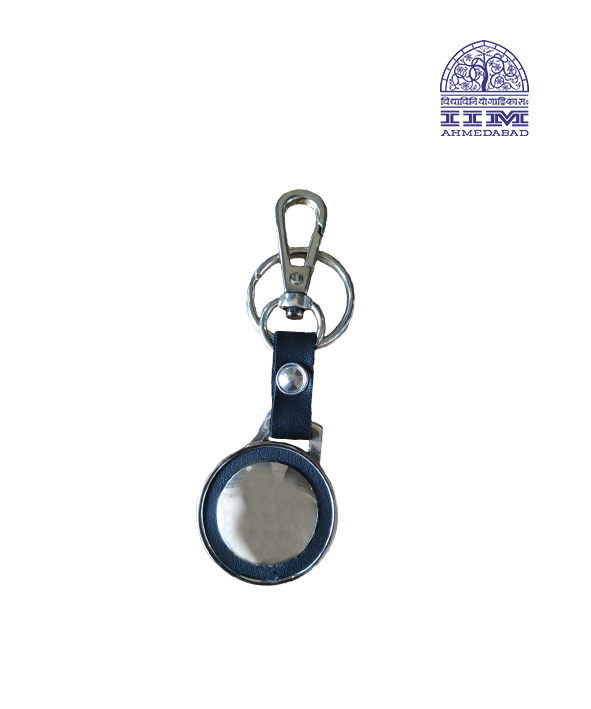 Key Chain Domed Round Metal New Logo